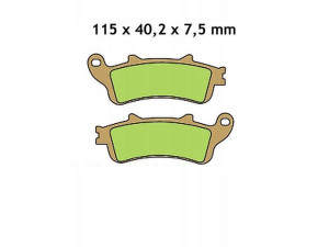 Klocki Hamulcowe Kh261/kh281 Spiek Metaliczny