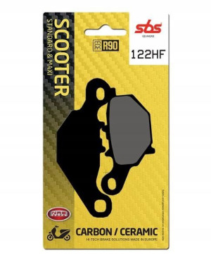 Sbs Klocki Hamulcowe 122hf Street Ceramic Czarne