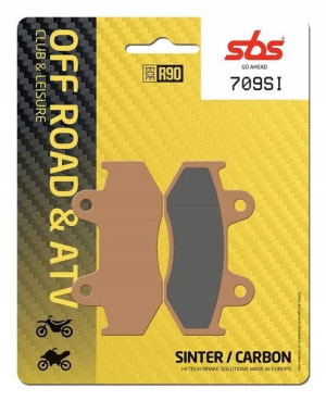 Sbs Klocki Hamulcowe 709si Off-road Sinter Złoty