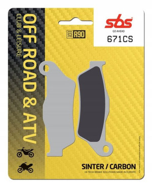Sbs Klocki Hamulcowe 671cs Off-road Carbon