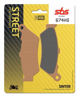 Sbs Klocki Hamulcowe 674hs Street Excel Sinter