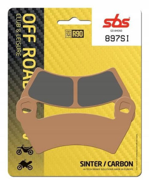 Sbs Klocki Hamulcowe 897si Off-road Sinter Złoty