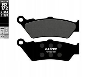 Galfer Klocki Hamulcowe Kh209