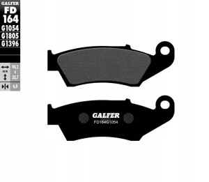Galfer Klocki Hamulcowe Kh185