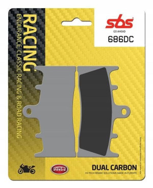 Sbs Klocki Hamulcowe 686dc Racing Dual Carbon