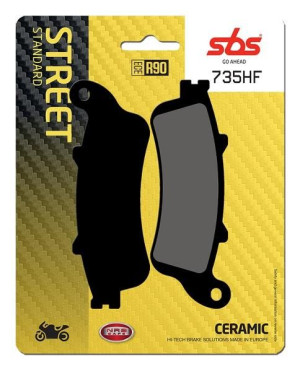 Sbs Klocki Hamulcowe Kh261 / Kh281 Street Ceramic