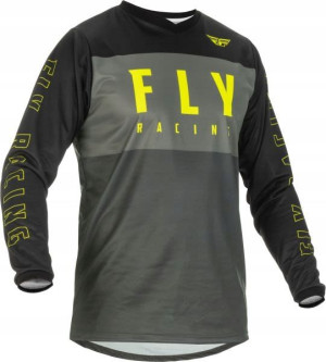 Koszulka off-road FLY RACING F-16 fluo szara XL