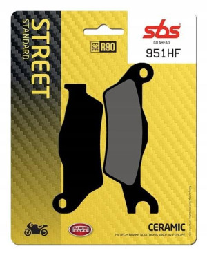 Sbs Klocki Hamulcowe Kh715 Street Ceramic Czarny