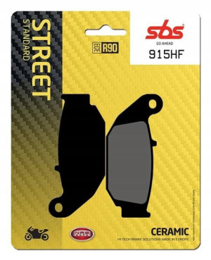 Sbs Klocki Hamulcowe Kh629 Street Ceramic Czarny