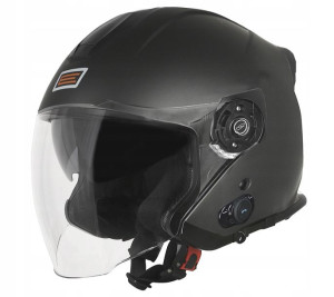 Kask Origine Palio 2 + Interkom Bt Solid Szary M