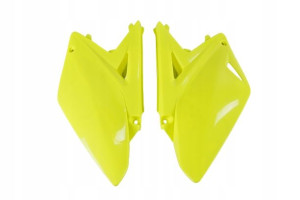 Ufo Boczki Tylne Suzuki Rmz 250 10-18 Żółty Fluo