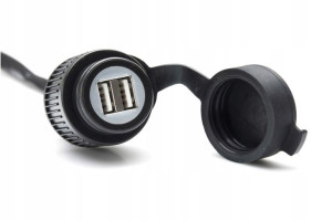 Gniazdo Zapalniczki Z Podwójnym Portem Usb 12v