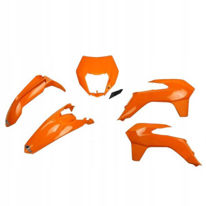 Ufo Komplet Plastików Ktm Exc/excf 2014-2016