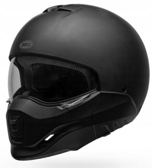 Bell Kask Szczękowy Broozer Solid Czarny Mat Xl