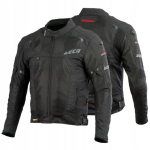 Kurtka motocykl SECA SuperAir cordura czarna M