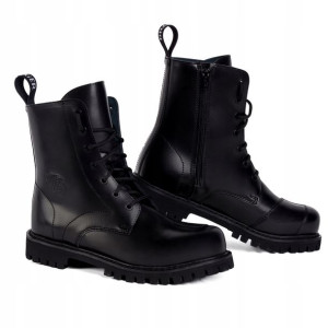 Buty Broger Montana Motocyklowe Skórzane Czarne 46
