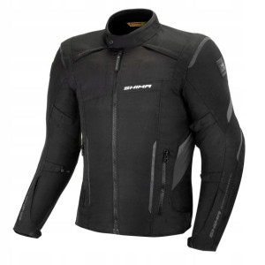 Kurtka motocyklowa tekstylna Shima RUSH czarna M