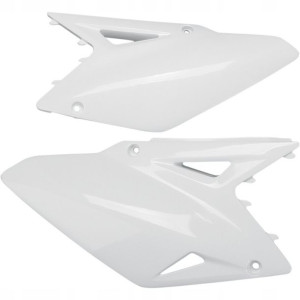 Ufo Boczki Tylne Suzuki Rmz 450 08-17 Kolor Biały