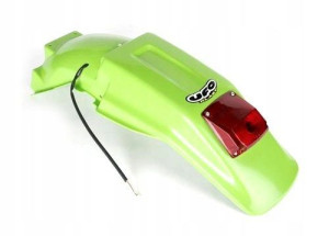 Ufo Błotnik Tył Z Lampką Kawasaki Klx 450 Zielony