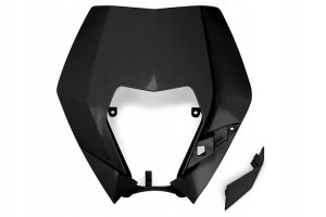 Ufo Osłona Lampy Przód Ktm Exc/excf 09-13 Czarny