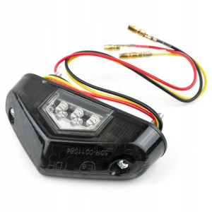 Tylna lampa LED tył uniwersalna cross enduro E8