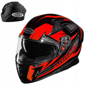 Ozone Kask Integralny Arrow Czerwony Czarny Xxl
