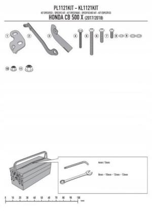 Adapter Do Zamontowania Stelaża Bocznego Kl1121