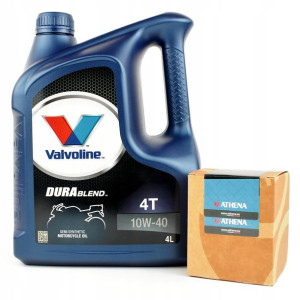 Olej Do Motocykla Valvoline 10w40 4l Filtr Oleju