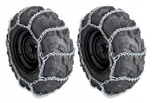 Łańcuch śniegowy na koła 25-26 V-Bar ATV quad 2szt