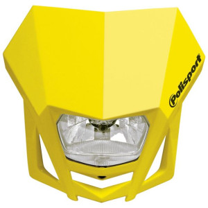 Polisport Lampa Przednia Model Lmx Halogen Żółta