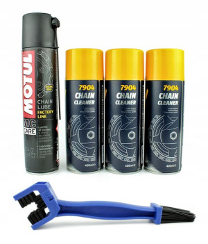 Spray smar szczotka czyszczenia łańcucha MANNOL XL