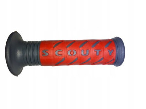 Manetki Scouty (120 Mm) Bez Otworu Czerwony/szary