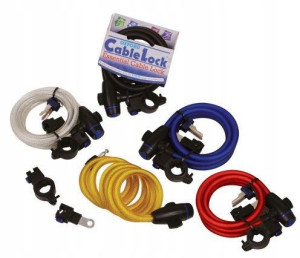 Linka Cable Lock Z Zamknięciem Długość 1.8m X 12mm