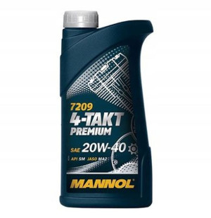 Mannol Olej Silnikowy 4t Premium 20w40 1l Ma2