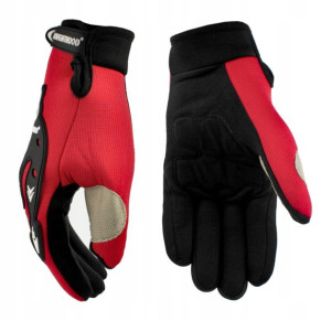 Rękawice Motocyklowe Pełne Red Fox Rękawiczki L