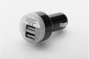 Podwójny Port Usb Wpinany Do Gniazda Zapalniczki