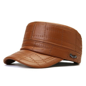 Collrown Mens Flat Top Hat Outdoor Sunscreen Milit