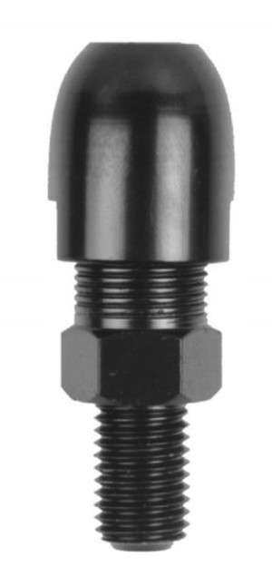 Adapter Do Lusterek M8/125 Gwint Prawy Czarny