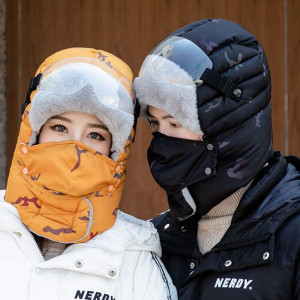 Unisex Plus Zagęścić Ciepłe, Wiatroszczelne Ucho,