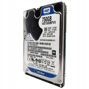 Wd 750gb Wd7500bpvx 8mb Cache 5400rpm Sata Ii 2,5″