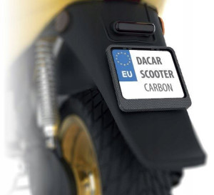 Biketec Ramka Do Tablicy Scooter Carbon