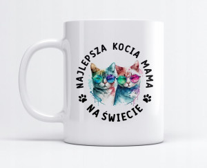 Kubek Z Kotem Kot Kocia Mama Na Prezent
