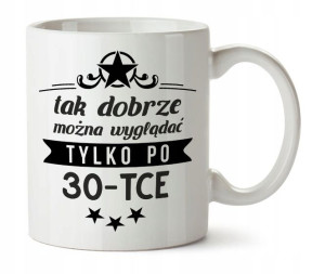 Kubek Z Nadrukiem Napisem Prezent Na Urodziny