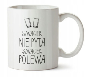 Kubek Z Nadrukiem Napisem Prezent Na Urodziny
