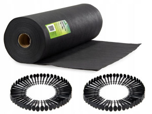 AGROWŁÓKNINA Antychwastowa UV 1,6x100m 100 SZPILEK