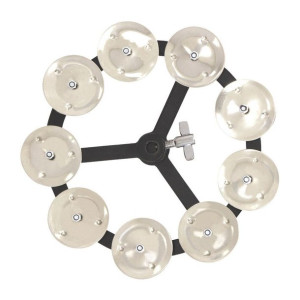 Metal Trample Bell Hi-Hat Rattle Foot Bell Musical