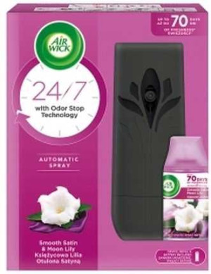 Air Wick Freshmatic Księżycowa Lilia Otulona Satyną 250 ml Komplet