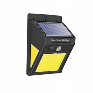 Lampa Solarna 58Cob Z Czujnikiem Ruchu I Zmierzchu