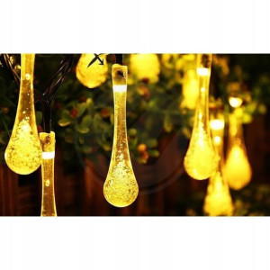 Girlanda Małe Łezki 1,5/7Cm Na Balkon Solarna Led