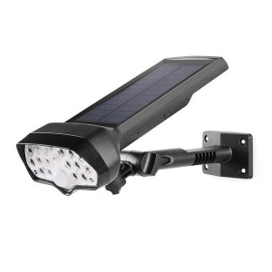 Lampa Solarna Reflektor Led Atrapa Kamery 17Led 4W Z Czujnikiem Ruchu
